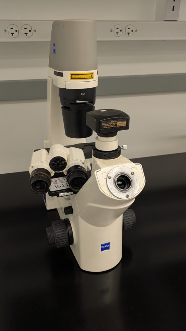 Zeiss PrimoVert Inverted Phase Contrast Microscope