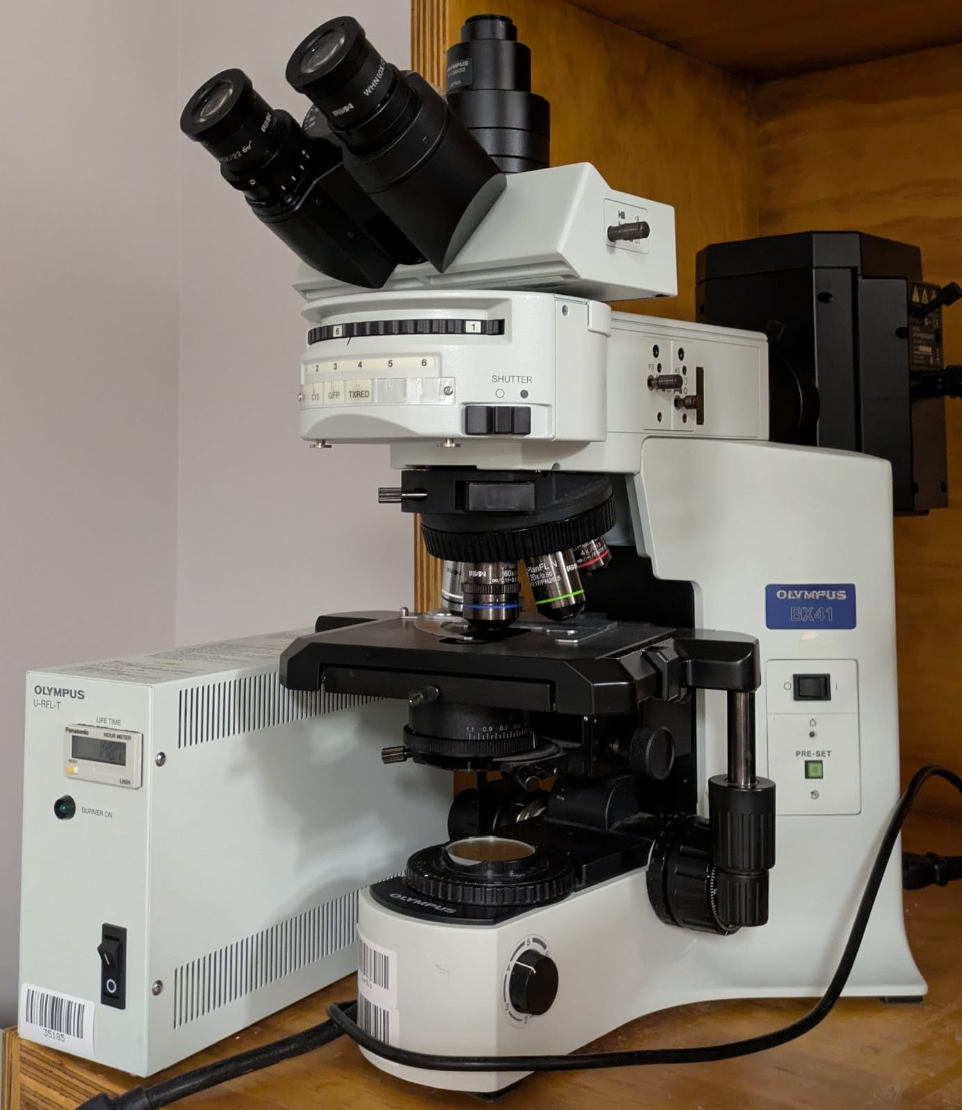 Olympus Olympus Model: BX41TF Compound Trinocular Fluorescence
