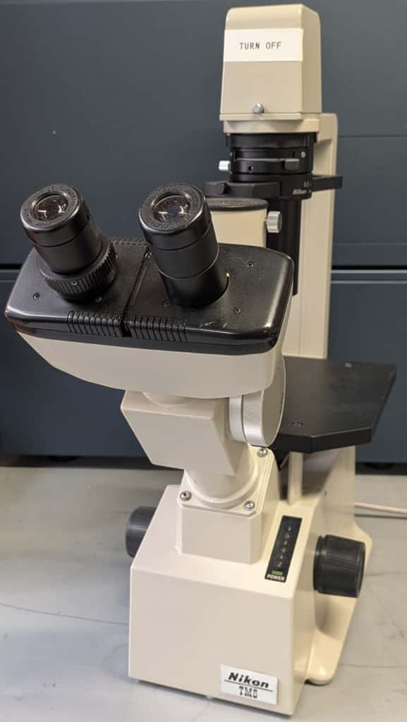 Nikon TMS Inverted Phase Contrast Microscope