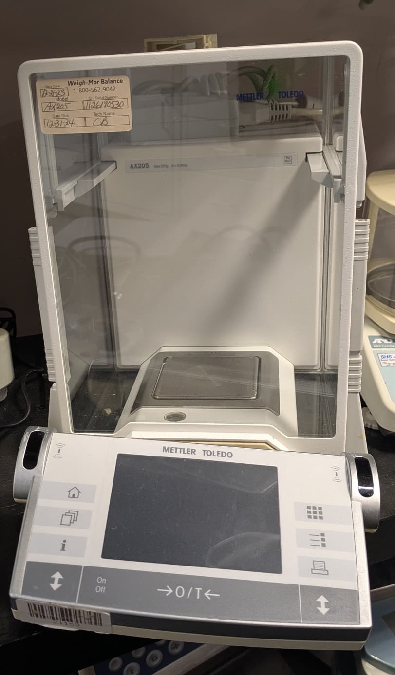 Mettler Toledo AX205 Precision Balance