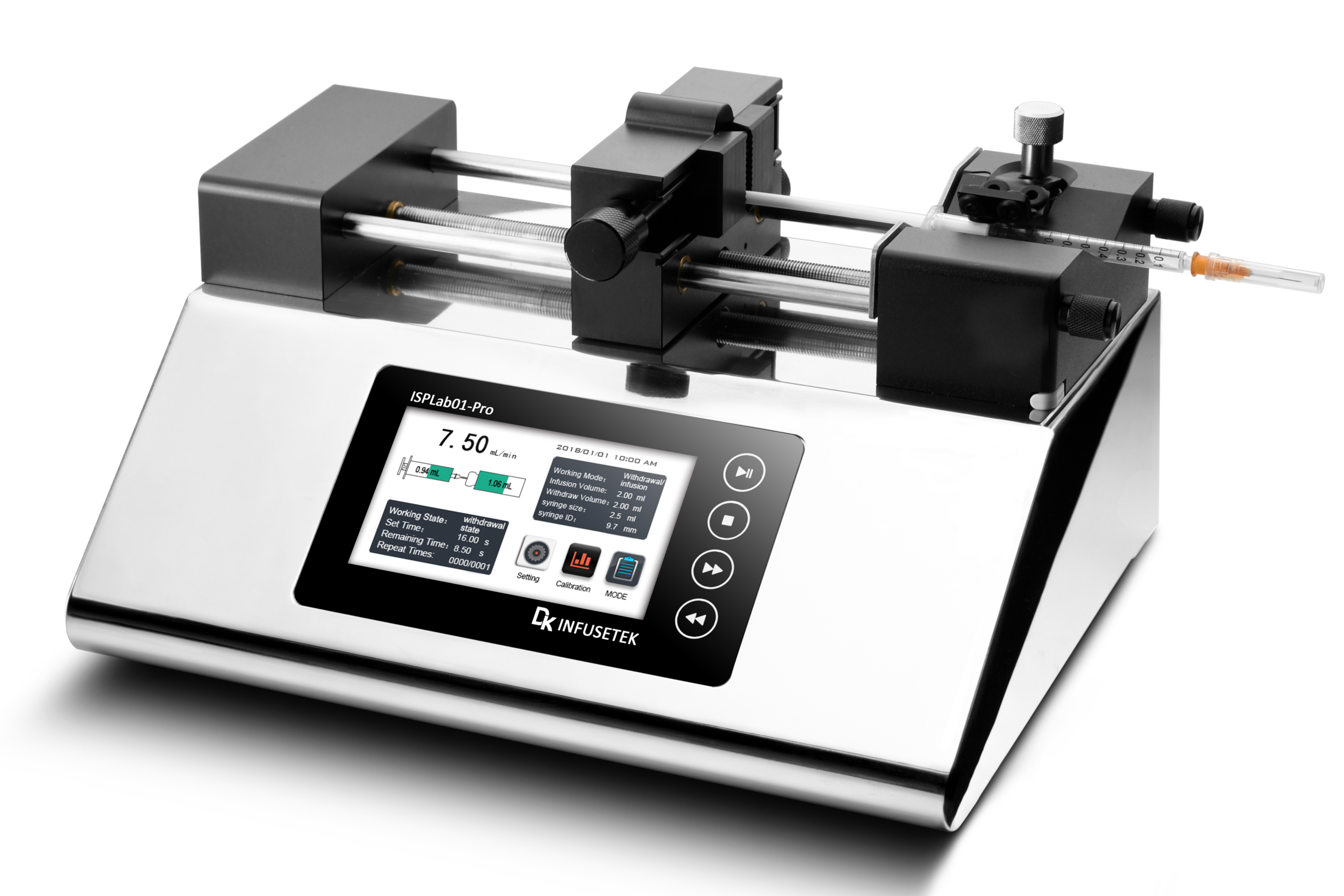 DK Infusetek ISPLab01-Pro Syringe Pump