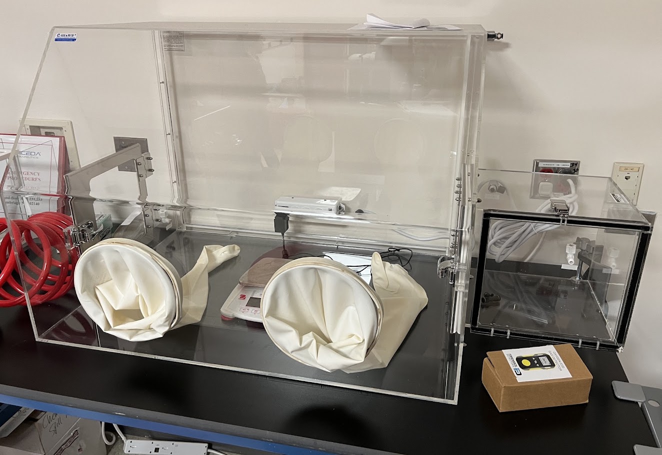 CleaTech Isolation Laboratory Glovebox Two Port Glove Box