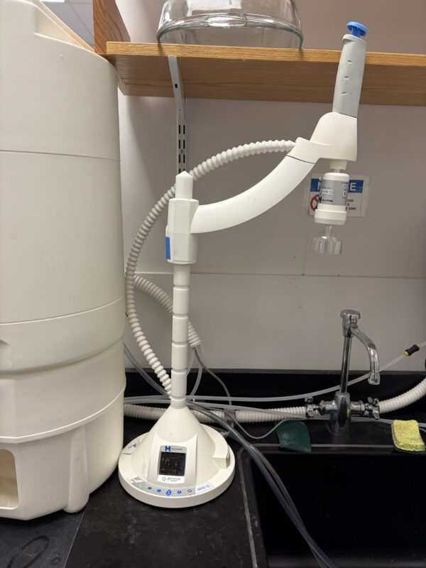 Millipore Q-Pod, Milli-Q Water Dispenser