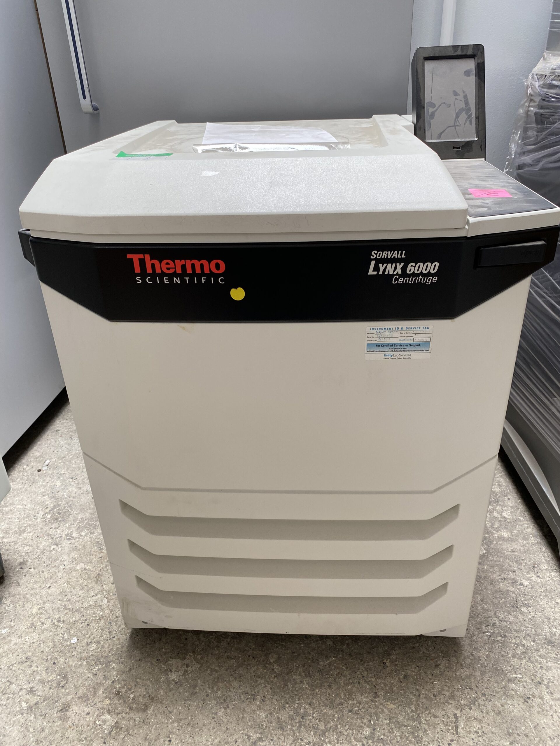 Thermo Sorvall Lynx 6000 Refrigerated Centrifuge