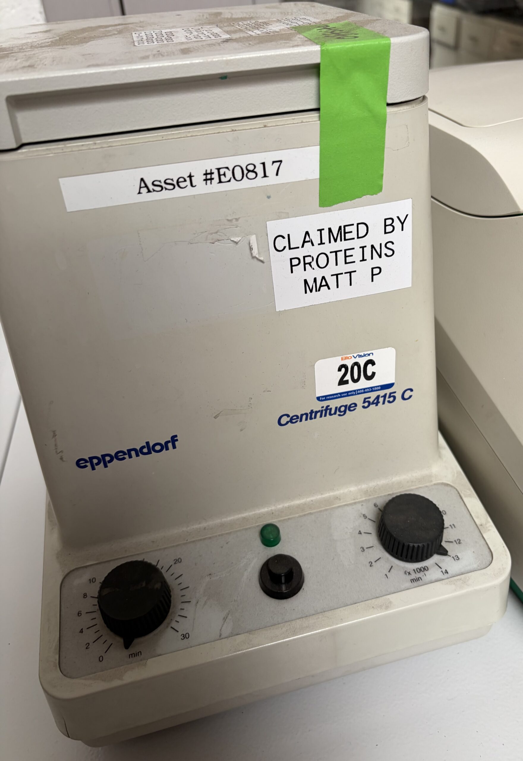 Eppendorf 5415 C Microcentrifuge